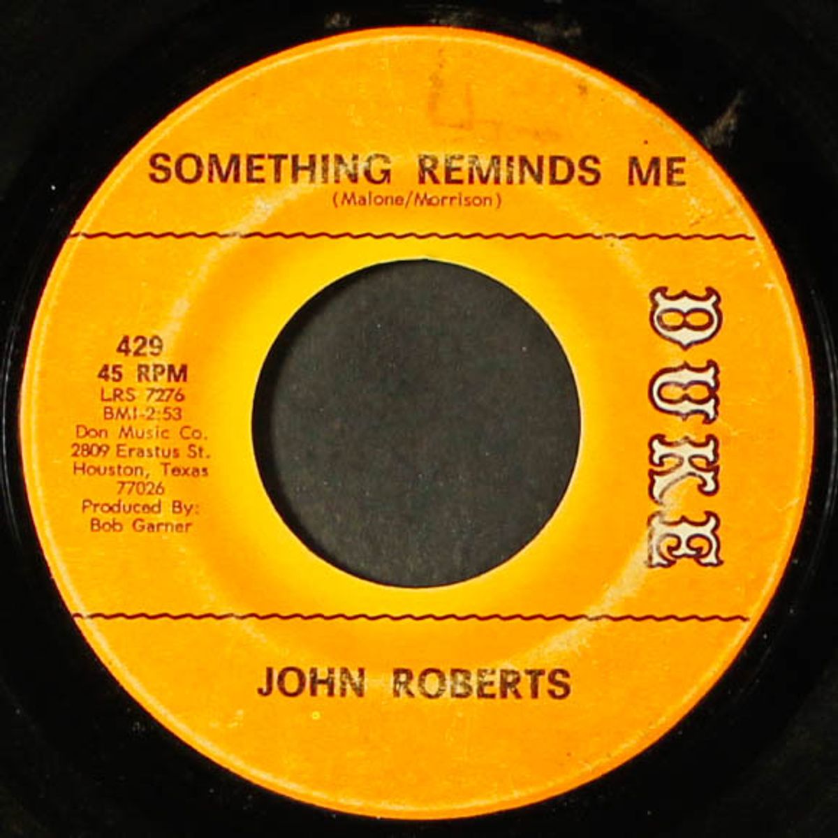 to be my girl / something reminds me by JOHN ROBERTS