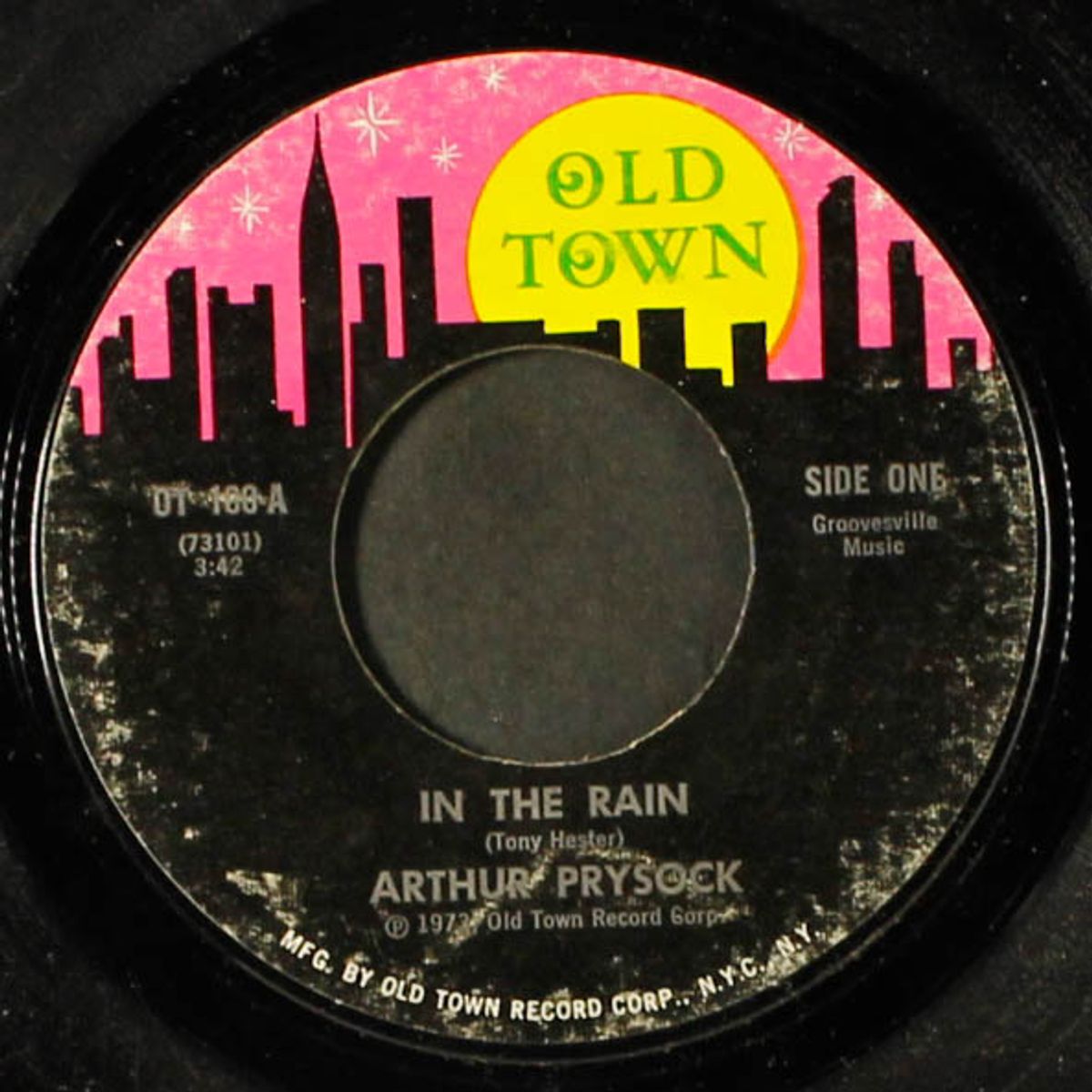 in the rain / thank heaven for you by ARTHUR PRYSOCK