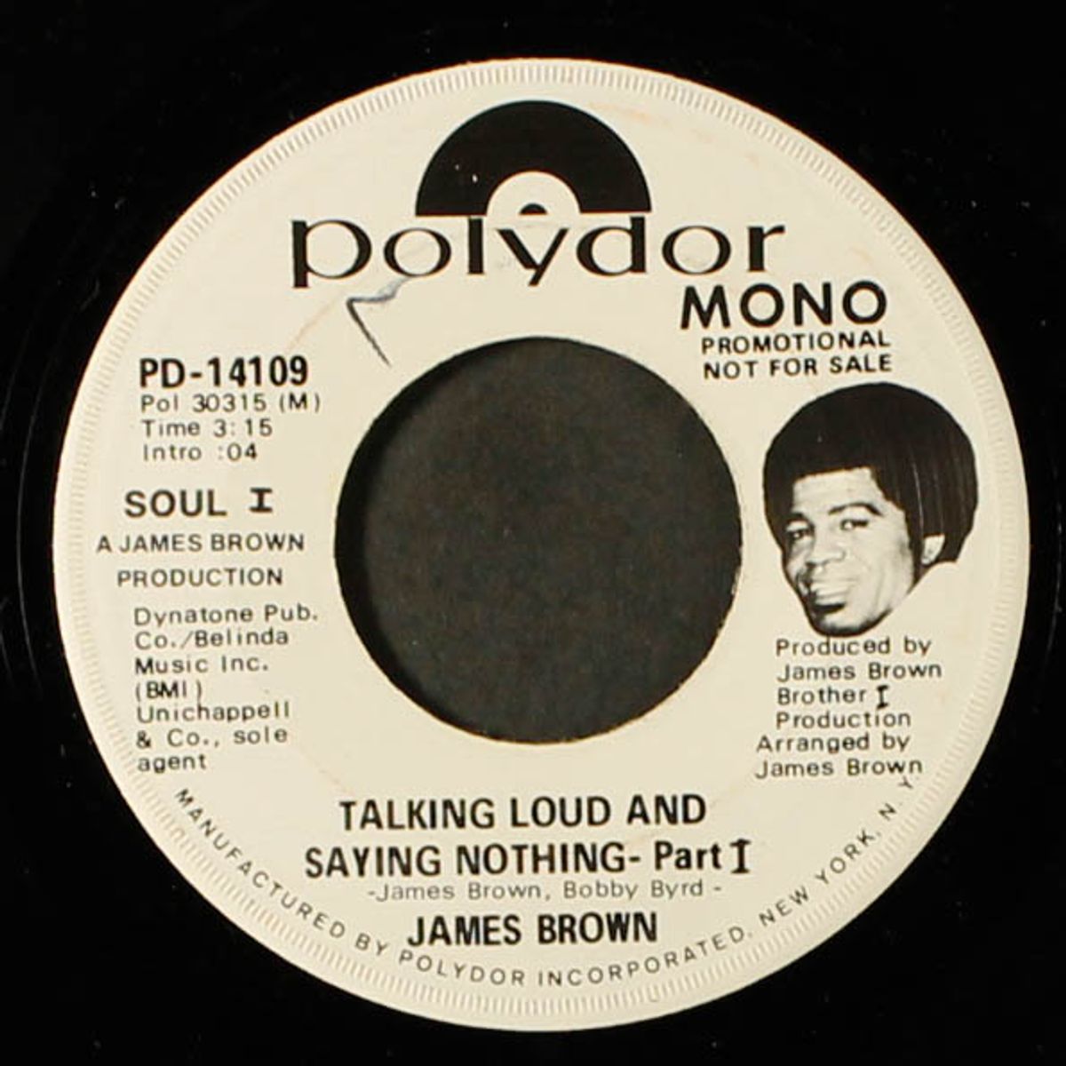talking loud & saying nothing, pt 1 / mono by JAMES BROWN
