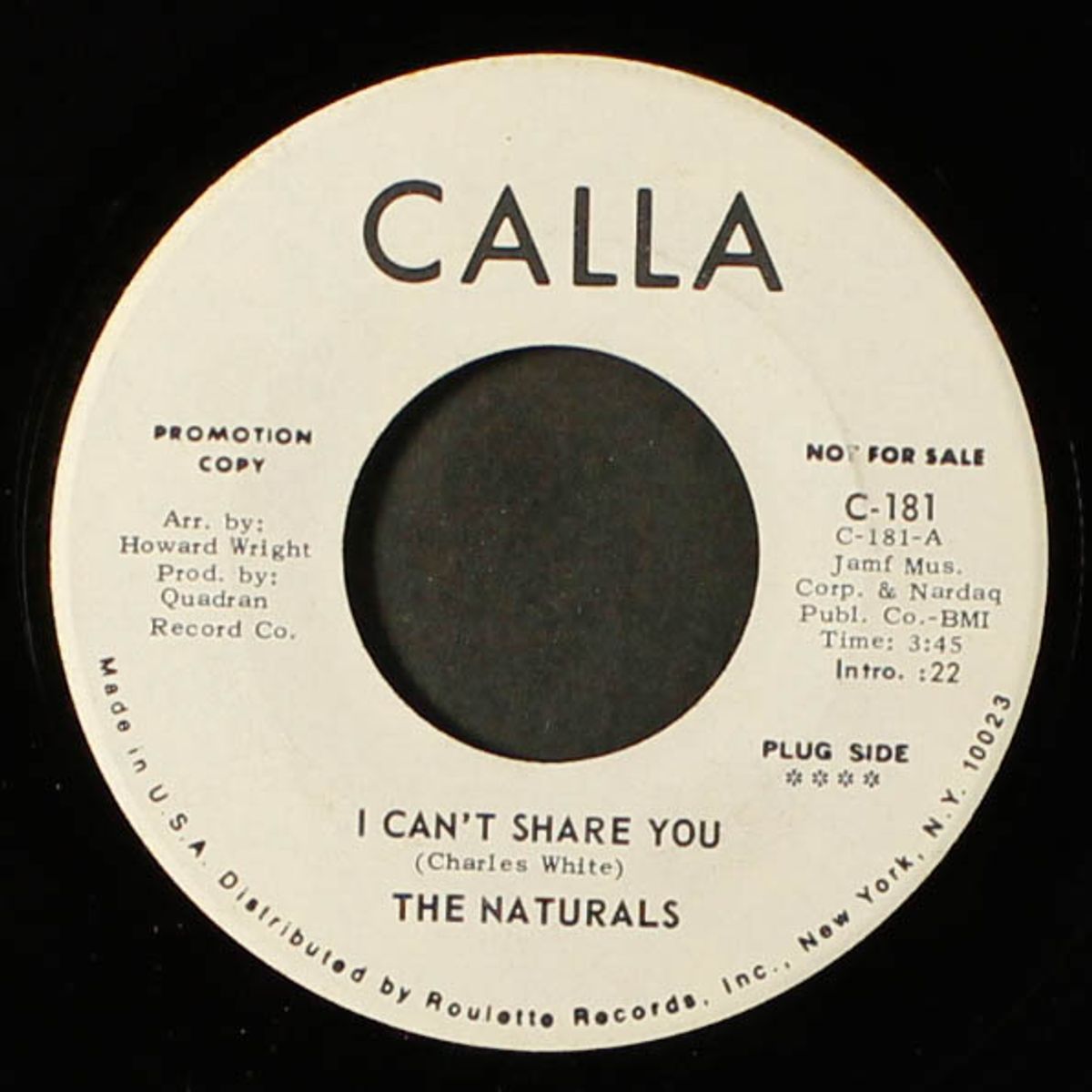 i can't share you / young generation by NATURALS