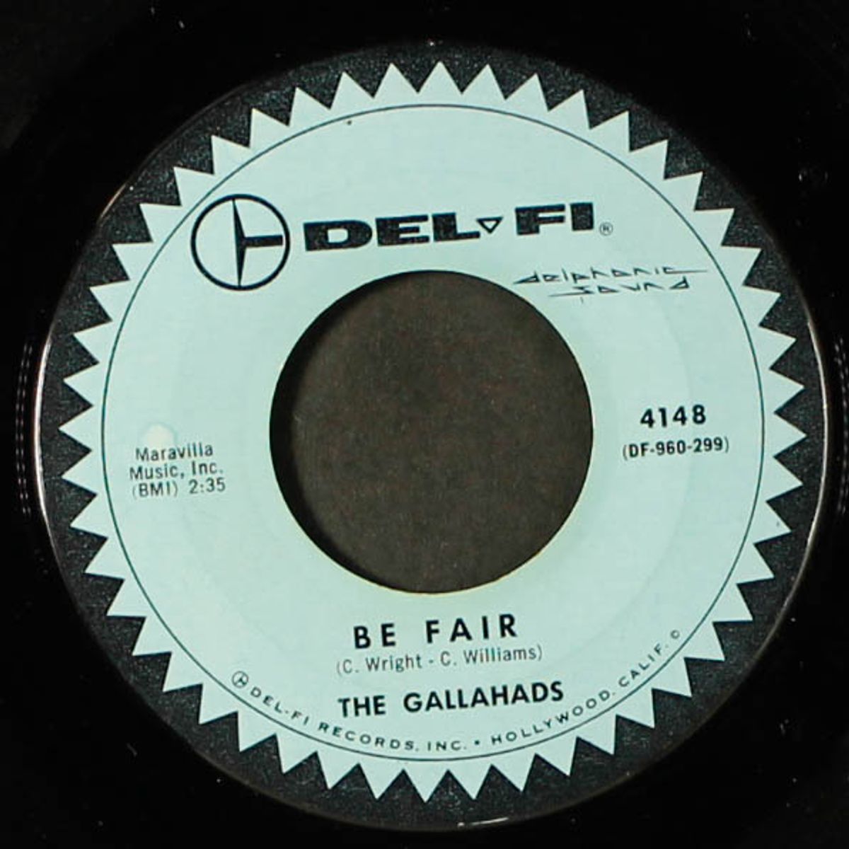 be fair / i'm without a girl friend by GALLAHADS