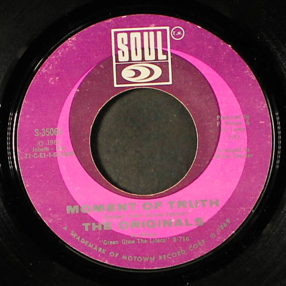 baby i'm for real / moment of truth by ORIGINALS
