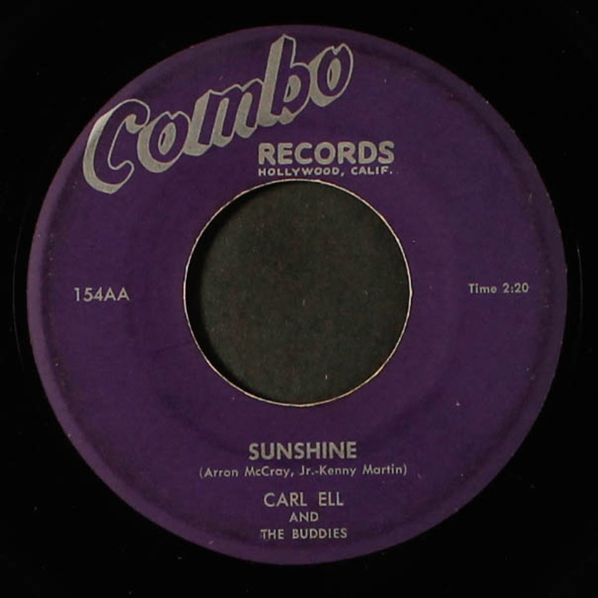 bobby my love / sunshine by CARL ELL & BUDDIES