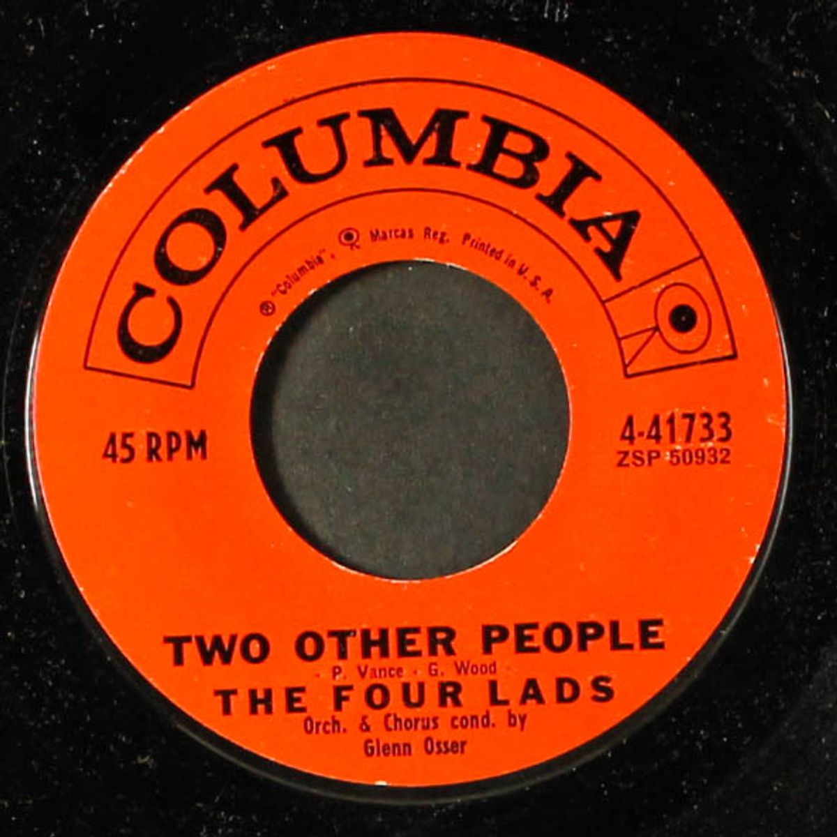 two other people / the sheik of chicago by FOUR LADS