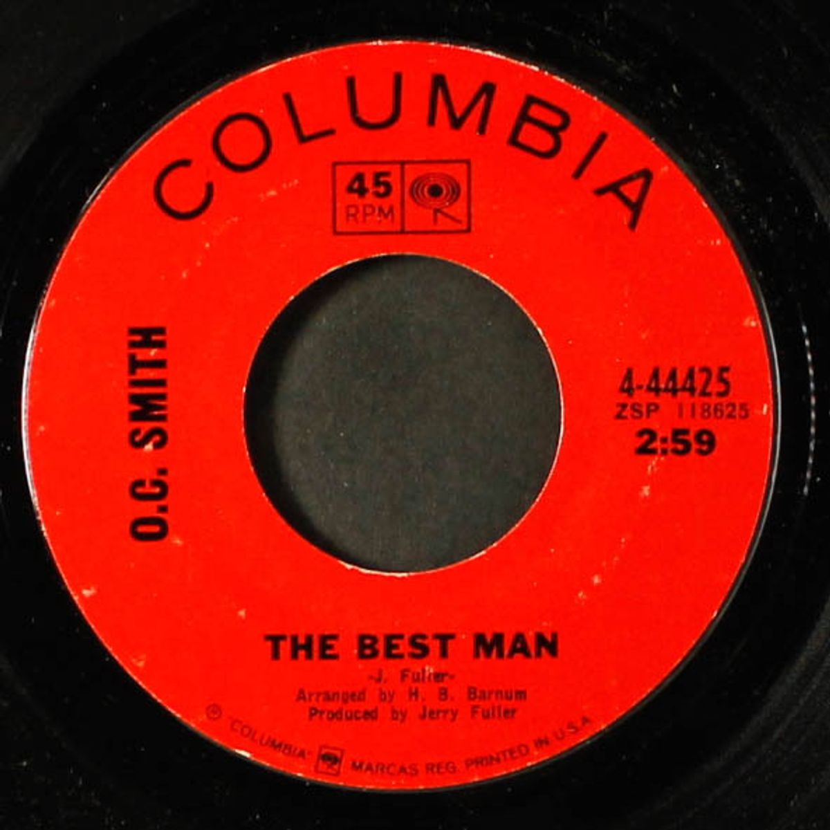 the son of hickory holler's tramp / the best man by O.C. SMITH