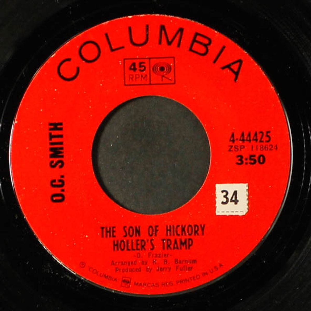the son of hickory holler's tramp / the best man by O.C. SMITH