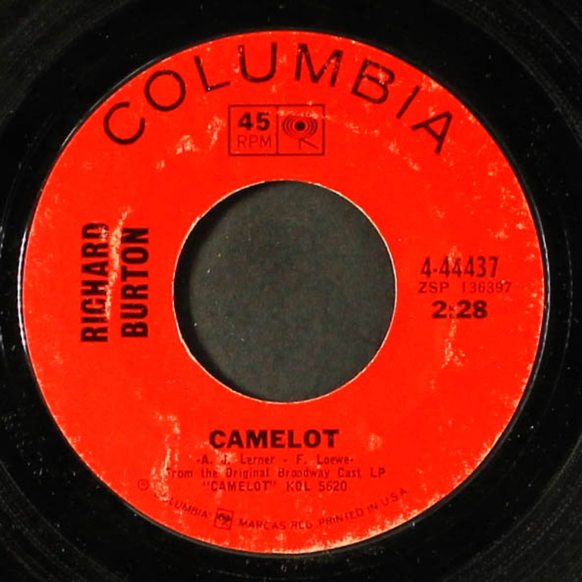 camelot / how to handle a woman by RICHARD BURTON