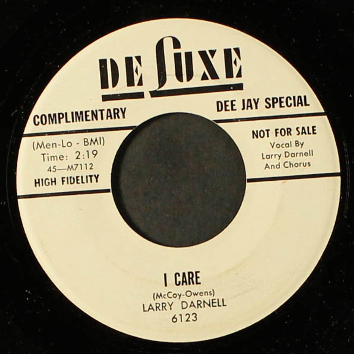 ramblin' man / i care by LARRY DARNELL