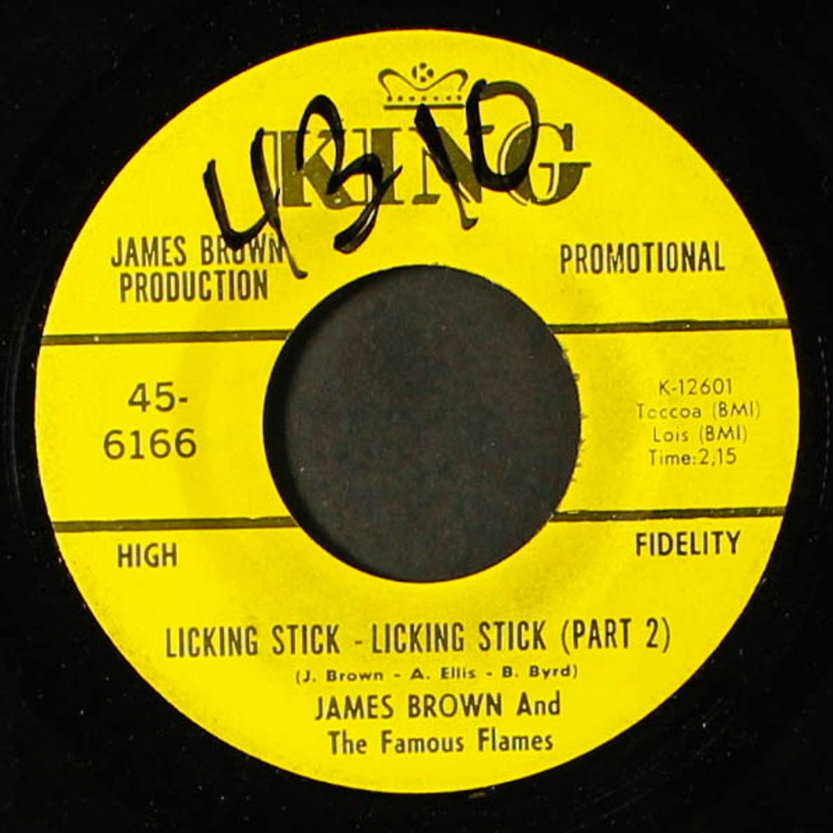 licking stick / part 2 by JAMES BROWN