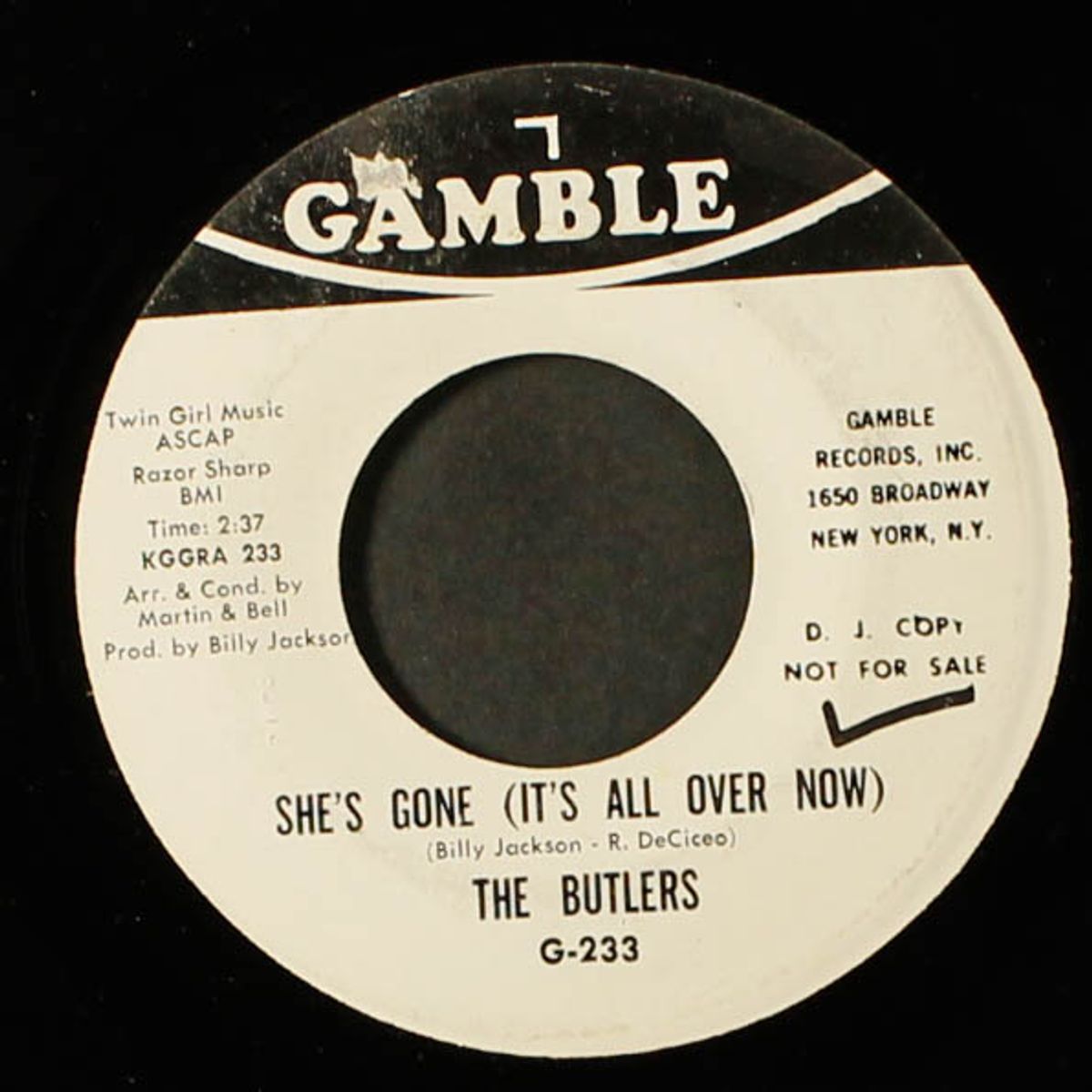 she's gone / love is good by BUTLERS