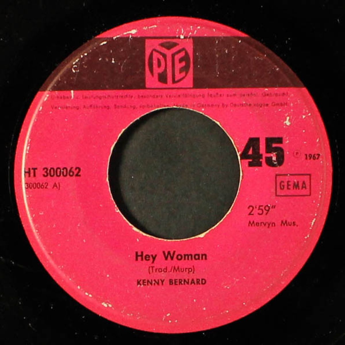 hey woman / ain't no soul by KENNY BERNARD