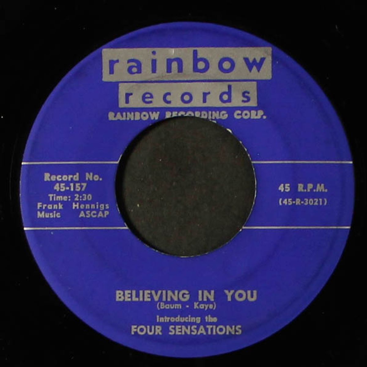 heaven knows why / believing in you by FOUR SENSATIONS