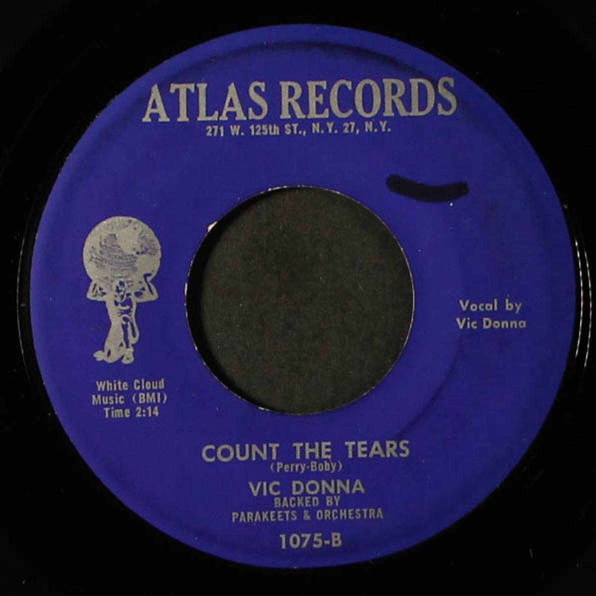 count the tears / love was a stranger to me by VIC DONNA & PARAKEETS