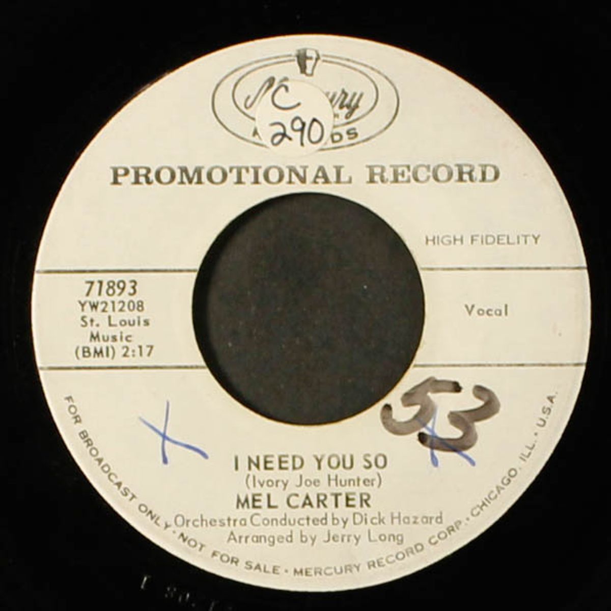 when i grow too old to dream / i need you so by MEL CARTER