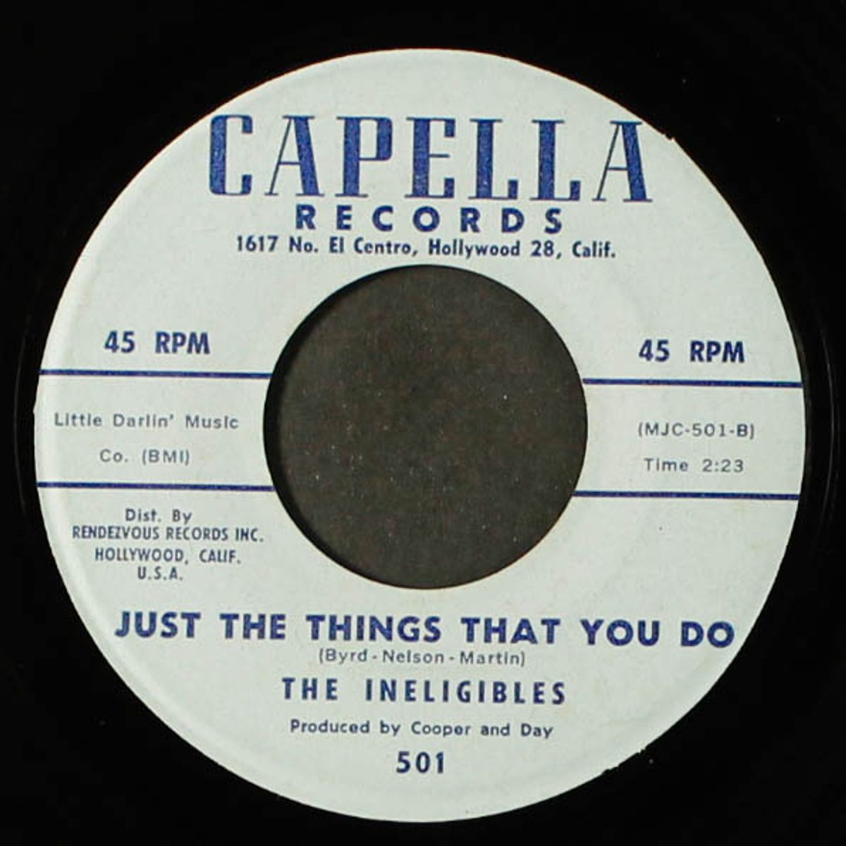 do the groove / just the things that you do by INELIGIBLES