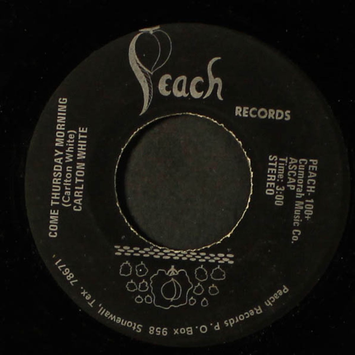 come thursday morning / last night by CARLTON WHITE