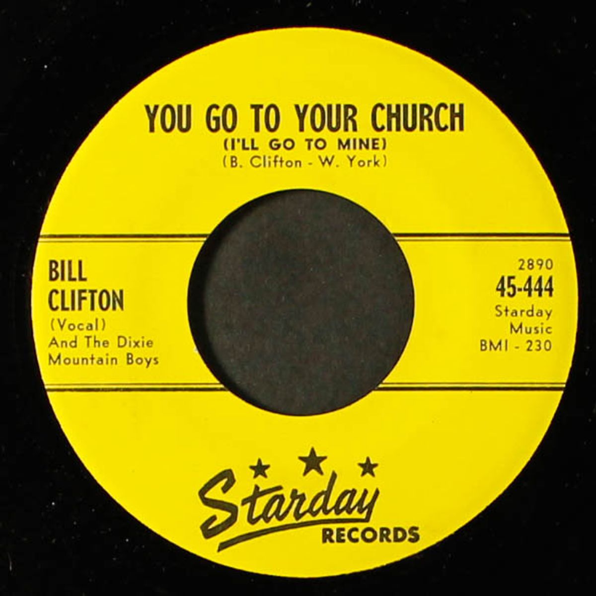 you go to your church (i'll go to mine) by BILL CLIFTON
