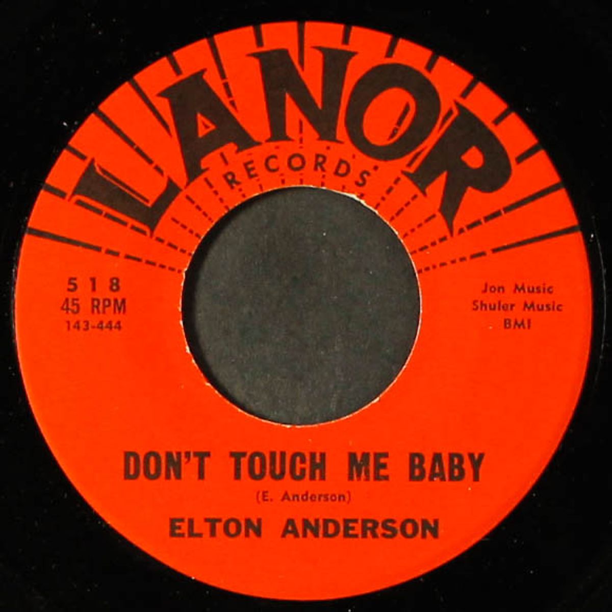 bye bye little angel / don't touch me baby by ELTON ANDERSON