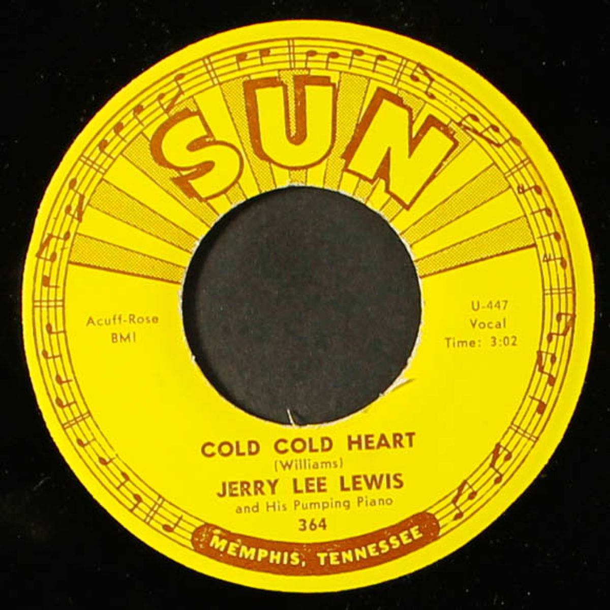 cold cold heart / it won't happen with me by JERRY LEE LEWIS
