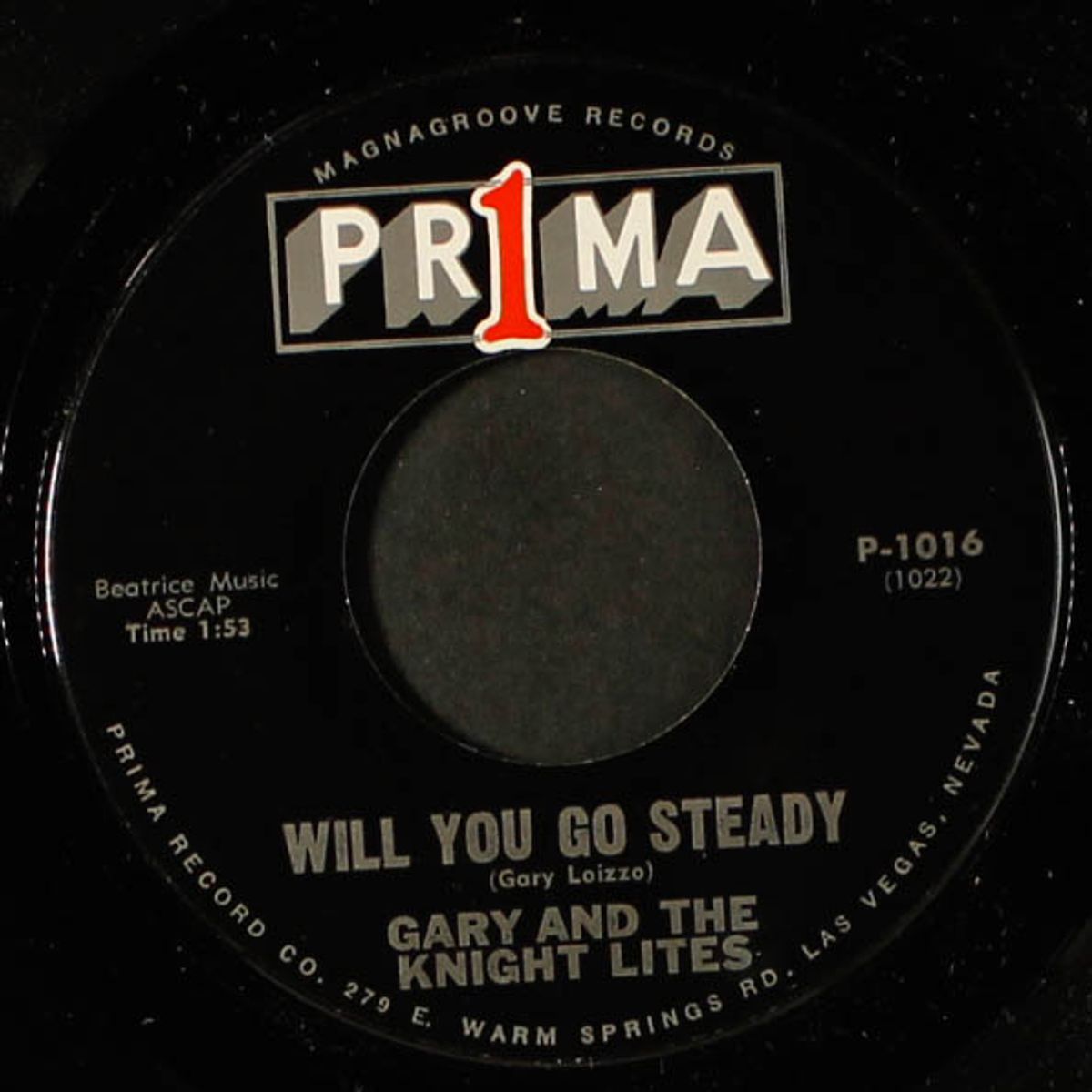 will you go steady / i can't love you anymore by GARY & KNIGHT LITES