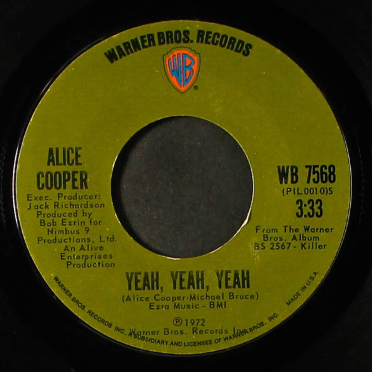 be my lover / yeah, yeah, yeah by ALICE COOPER