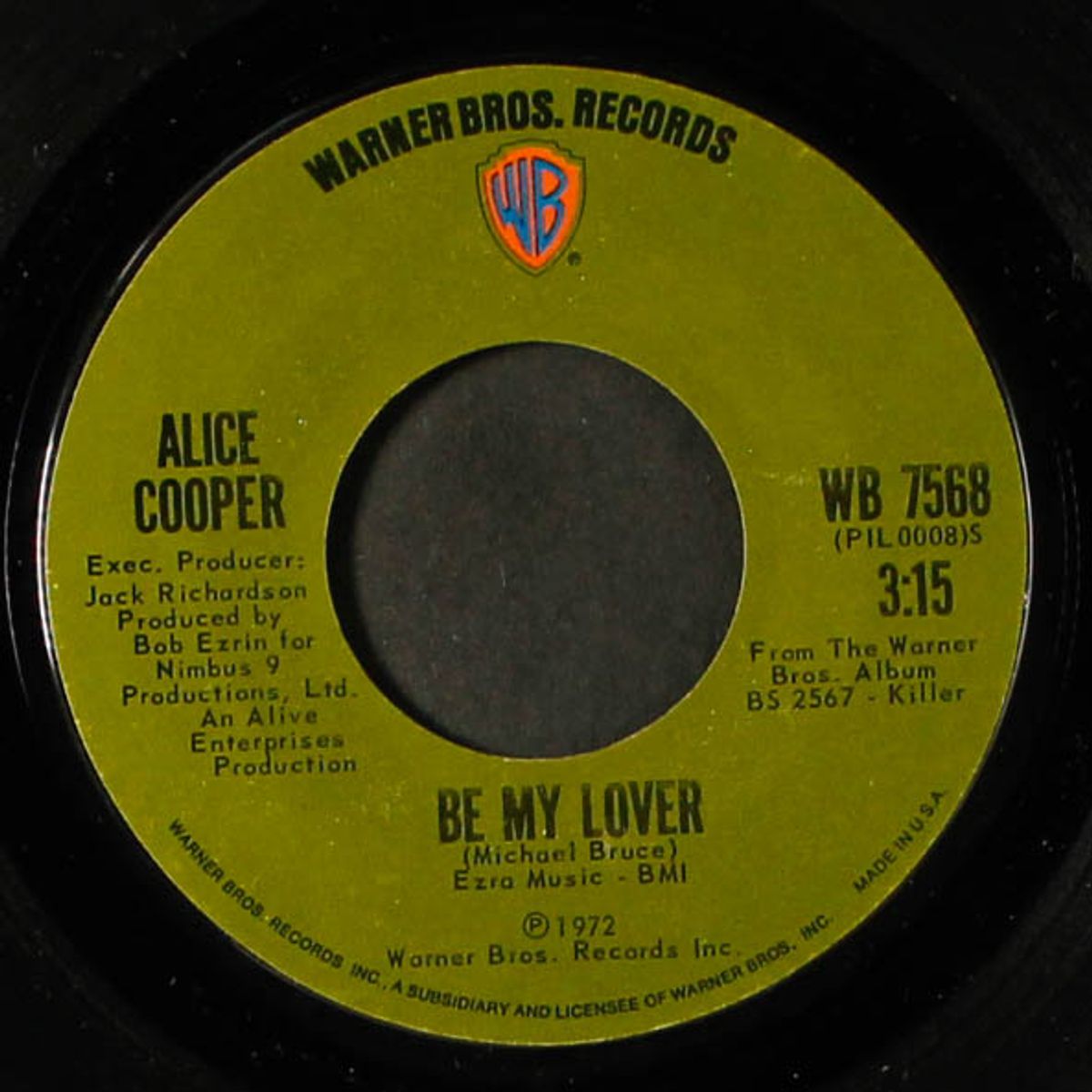 be my lover / yeah, yeah, yeah by ALICE COOPER