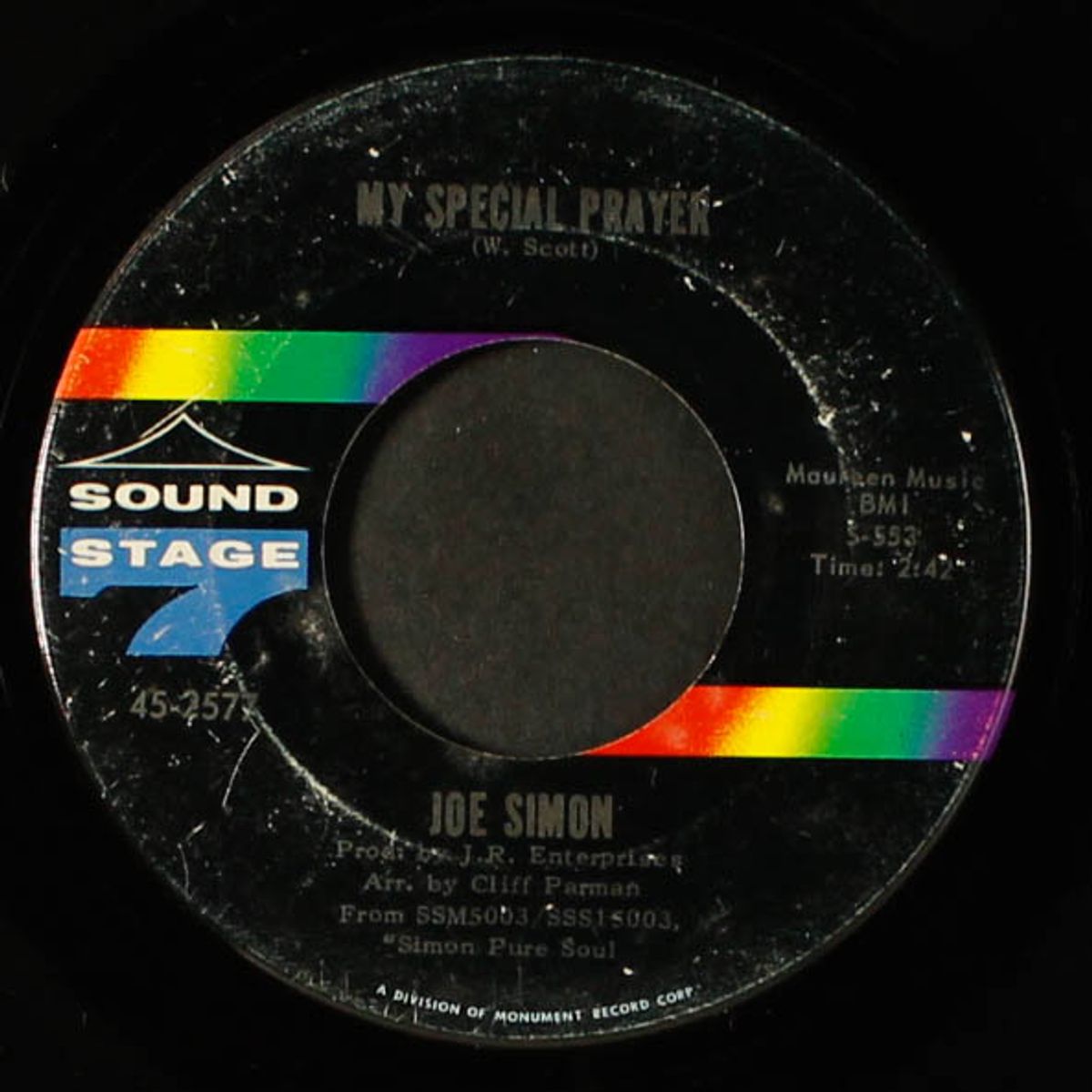 travelin' man / my special prayer by JOE SIMON