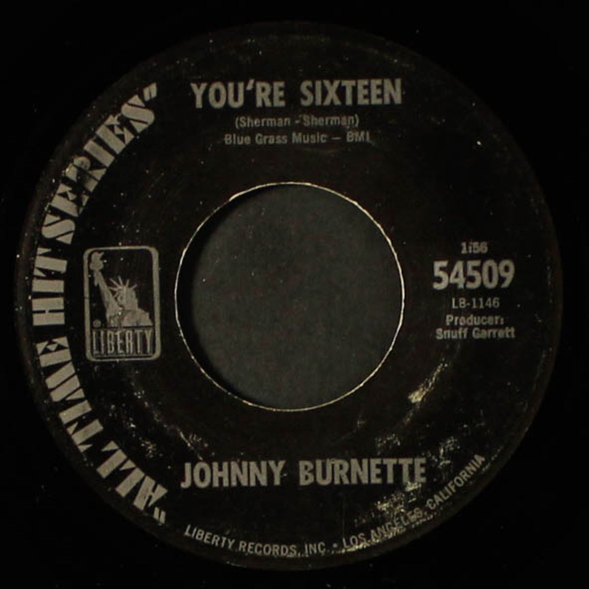 you're sixteen / big big world by JOHNNY BURNETTE