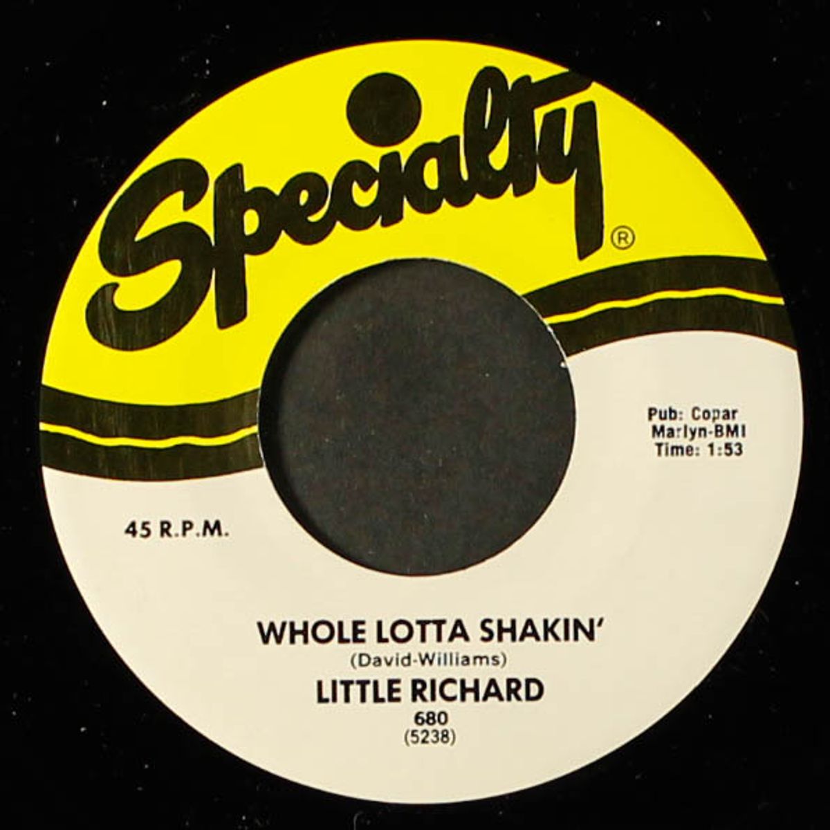 maybe i'm right / whole lotta shakin' by LITTLE RICHARD