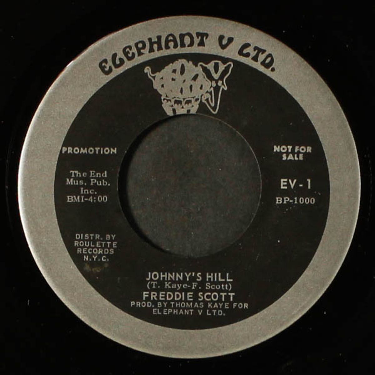 sugar on sunday / johnny's hill by FREDDIE SCOTT