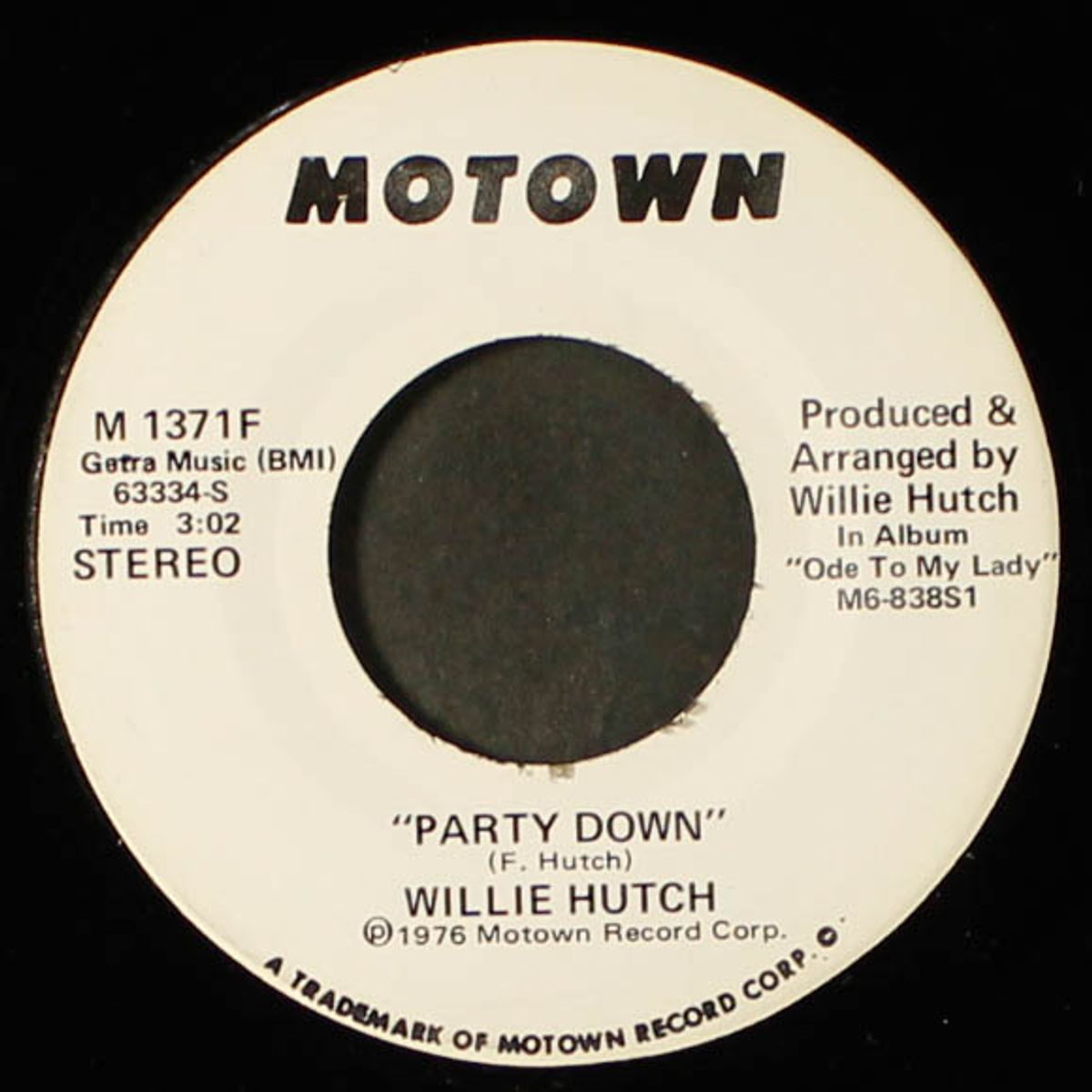 party down / mono by WILLIE HUTCH