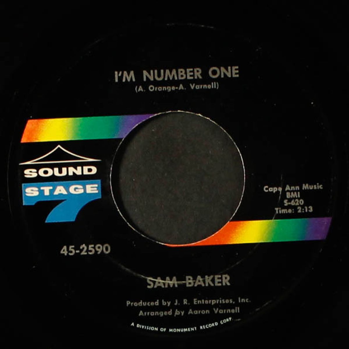 i'm number one / i believe in you by SAM BAKER