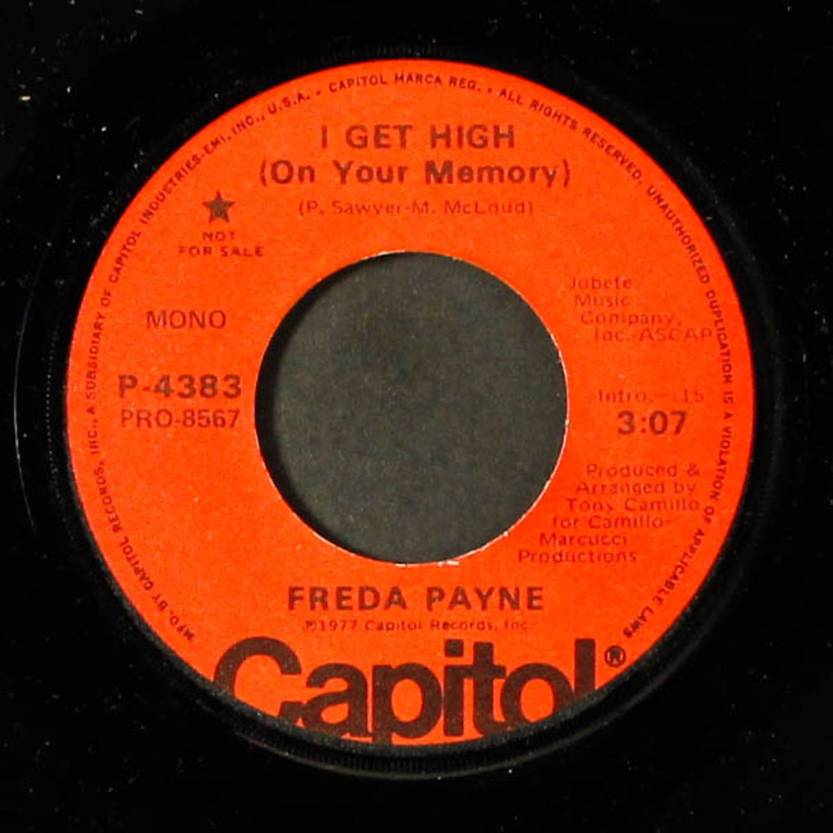 i get high / mono by FREDA PAYNE