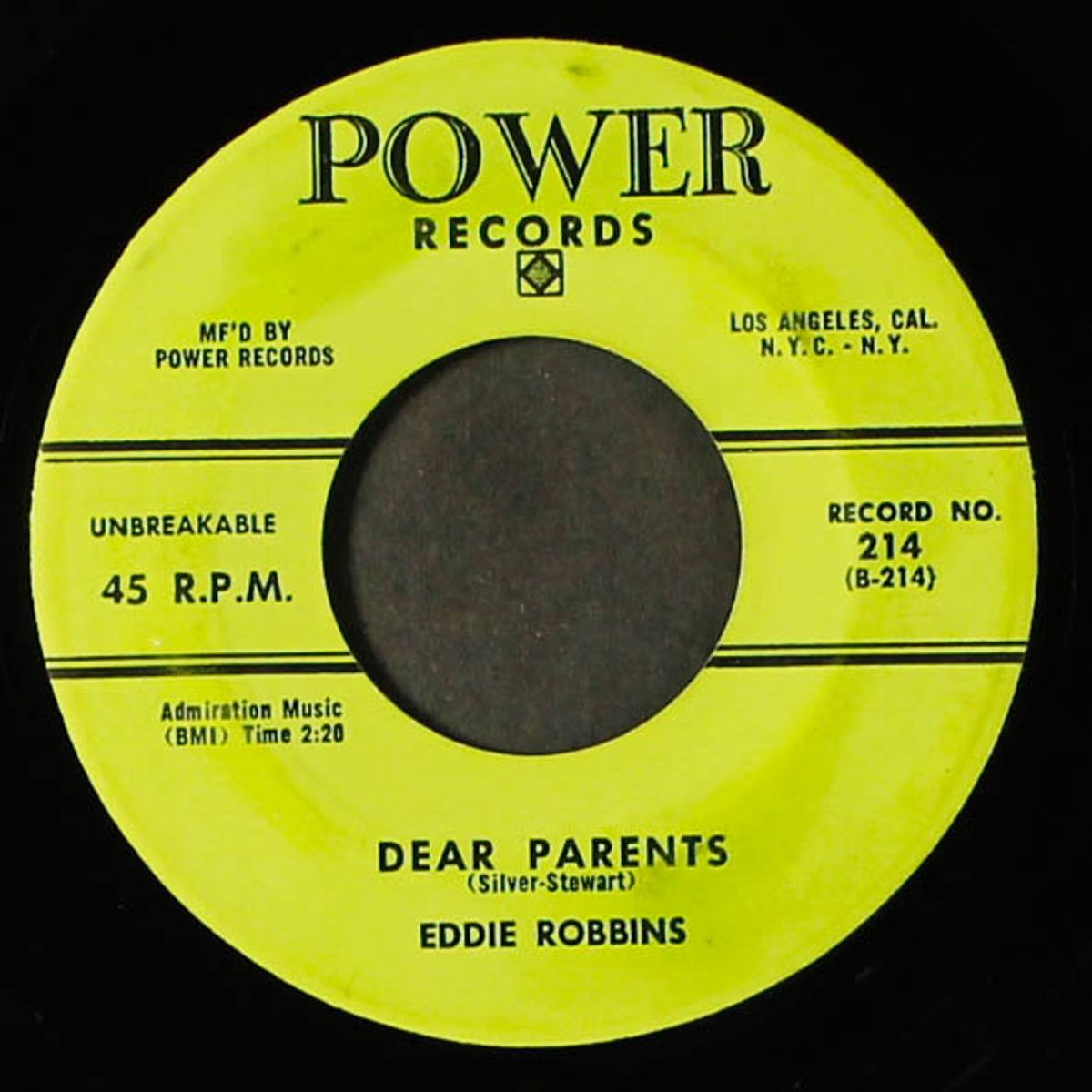 dear parents / a girl like you by EDDIE ROBBINS