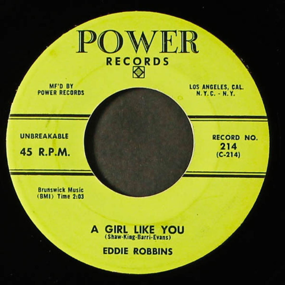 dear parents / a girl like you by EDDIE ROBBINS