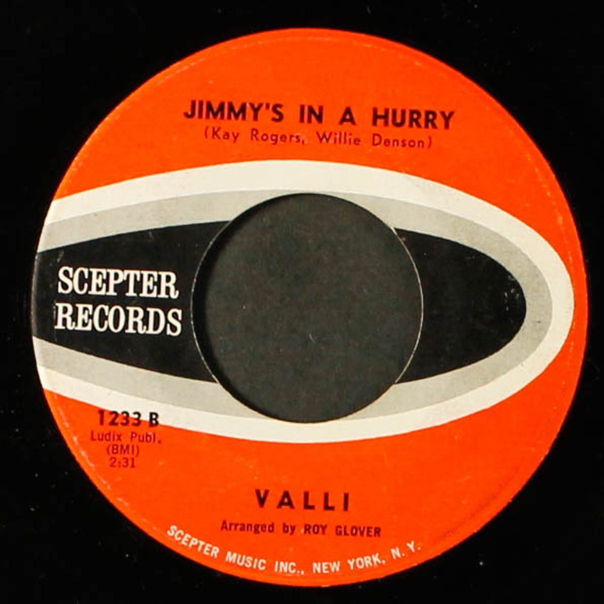 hurry home to me / jimmy's in a hurry by VALLI