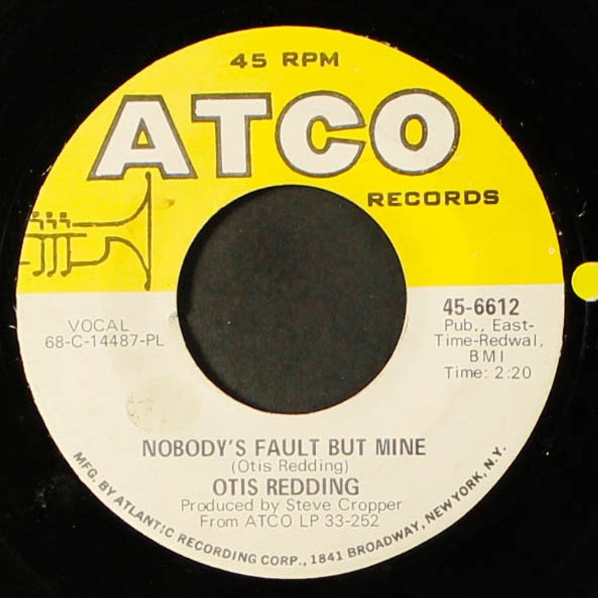 i've got dreams to remember / nobody's fault but mine by OTIS REDDING