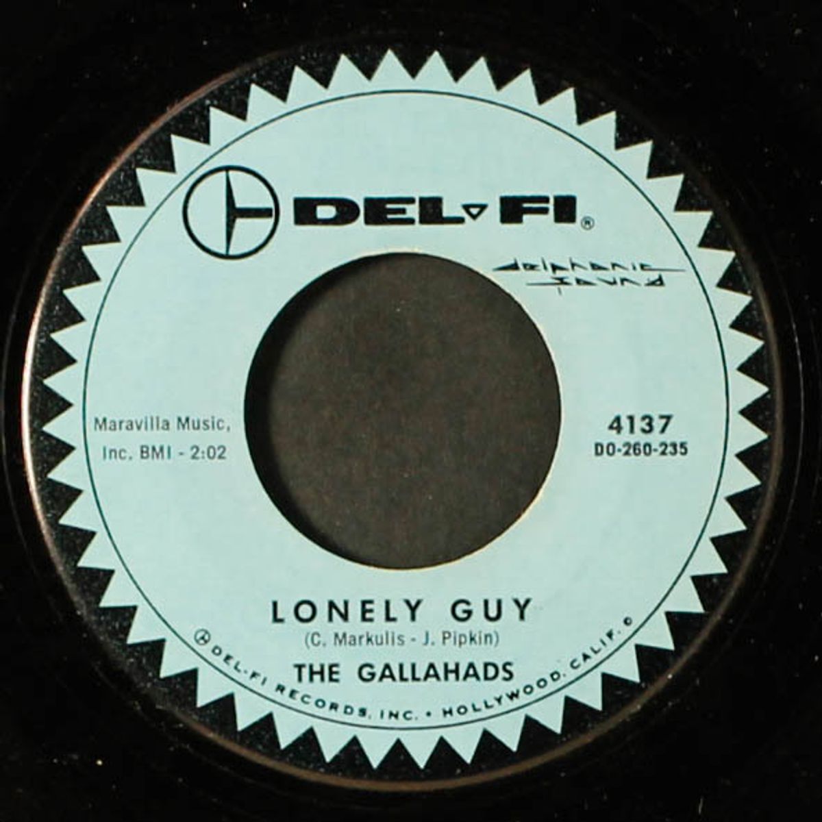 lonely guy / jo jo the big wheel by GALLAHADS