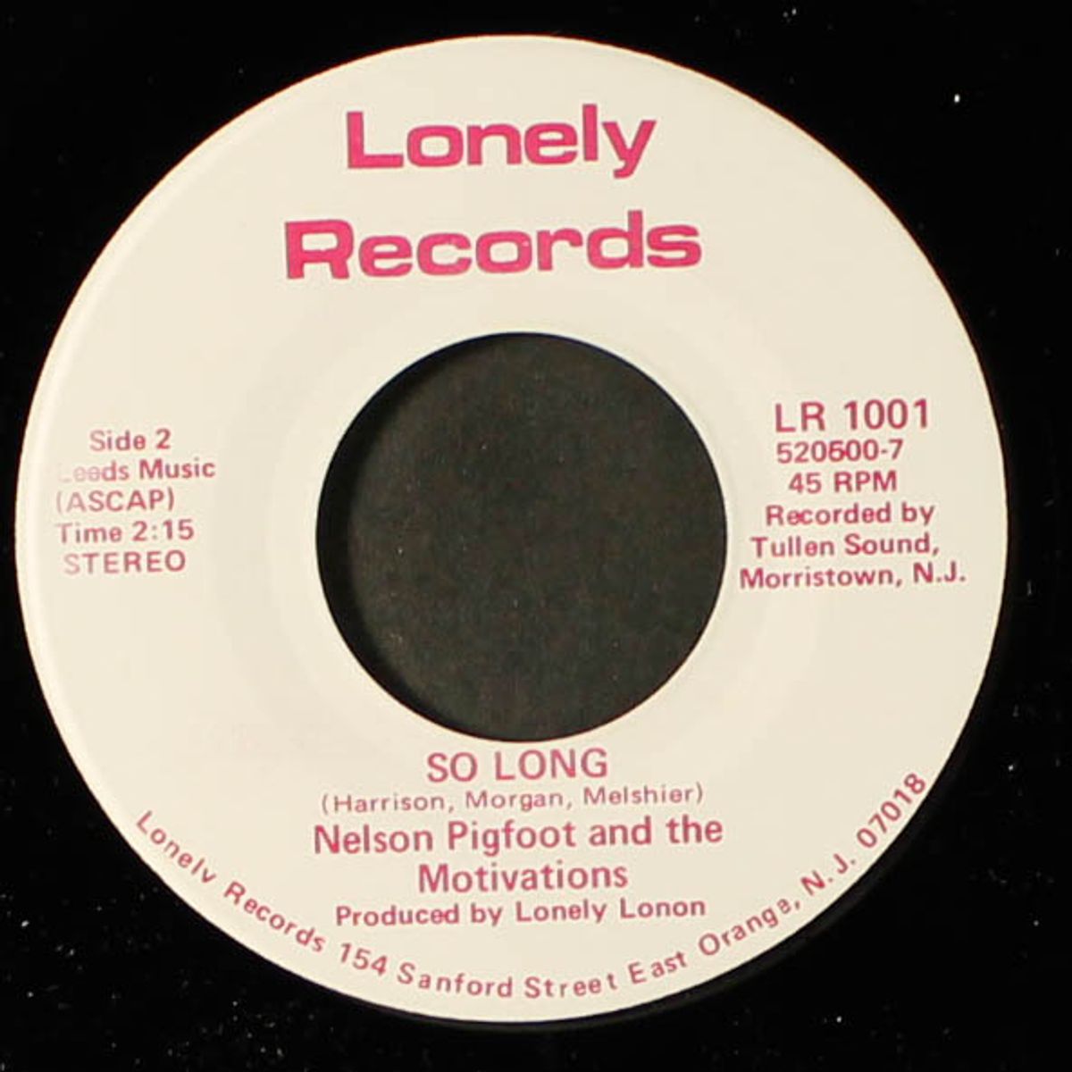the christmas spirit / so long by NELSON PIGFOOT & MOTIVATIONS