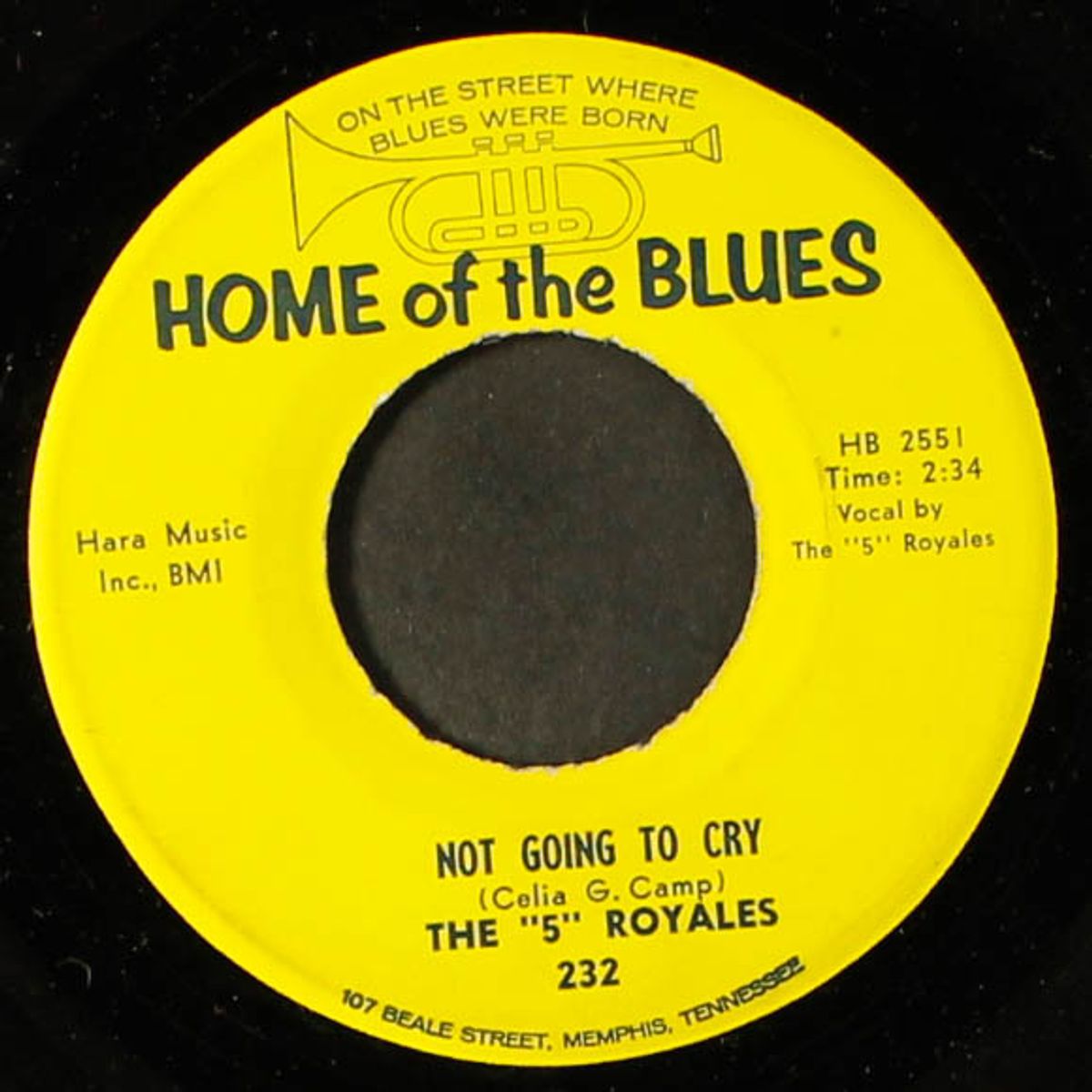 take me with you baby / not going to cry by FIVE ROYALES