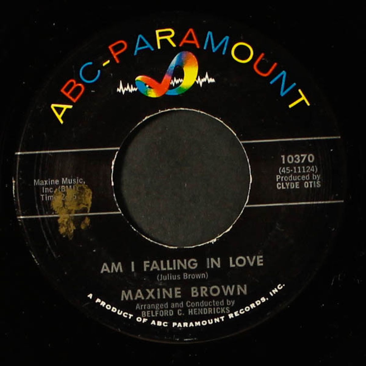 am i falling in love / promise me anything by MAXINE BROWN