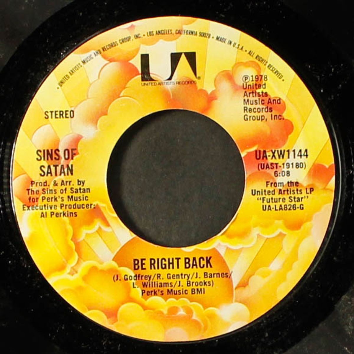 change man / be right back by SINS OF SATAN