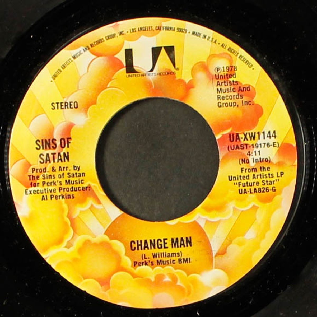 change man / be right back by SINS OF SATAN