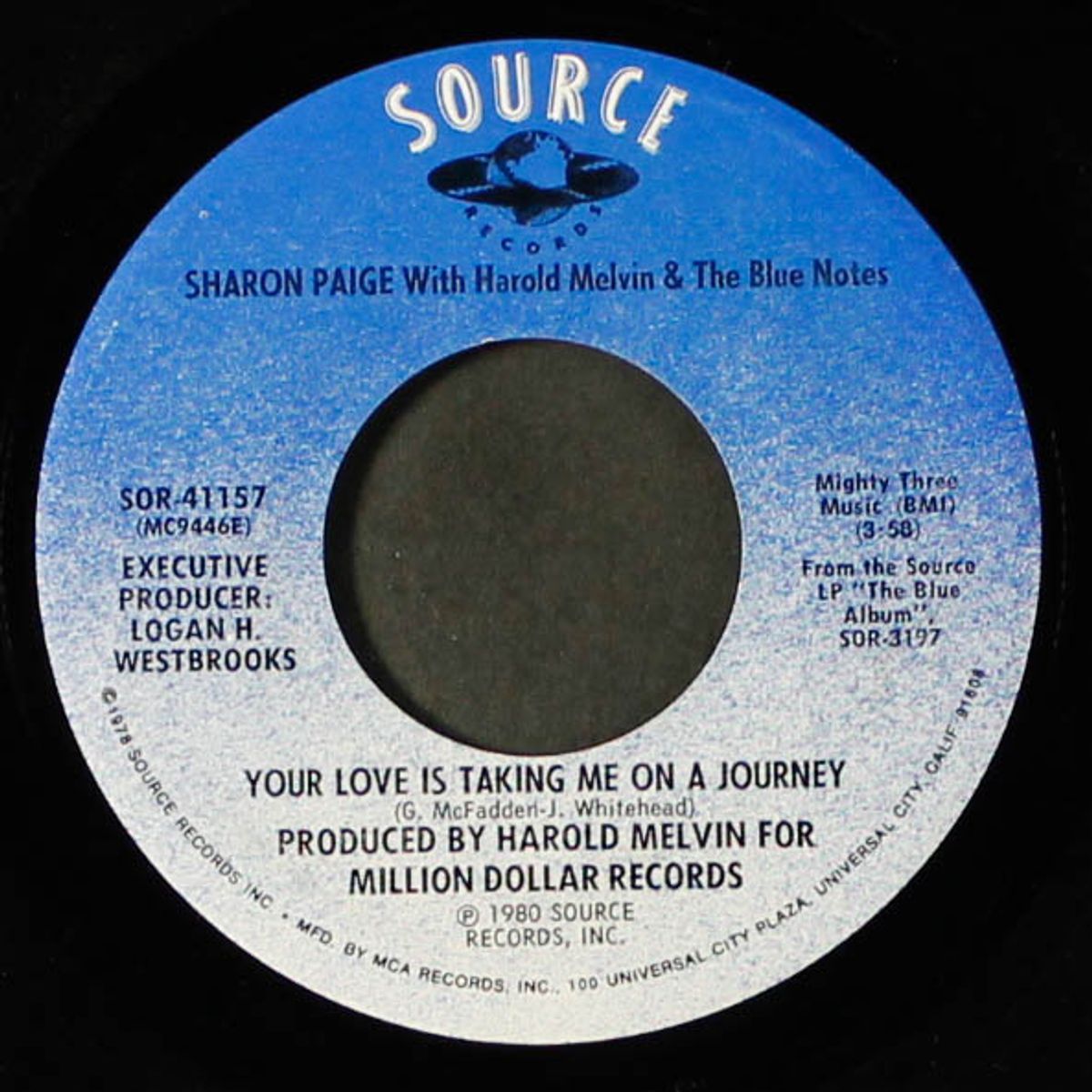 tonight's the night / your love is taking me on a journey by SHARON PAIGE W/ HAROLD MELVIN & BLUE NOTES