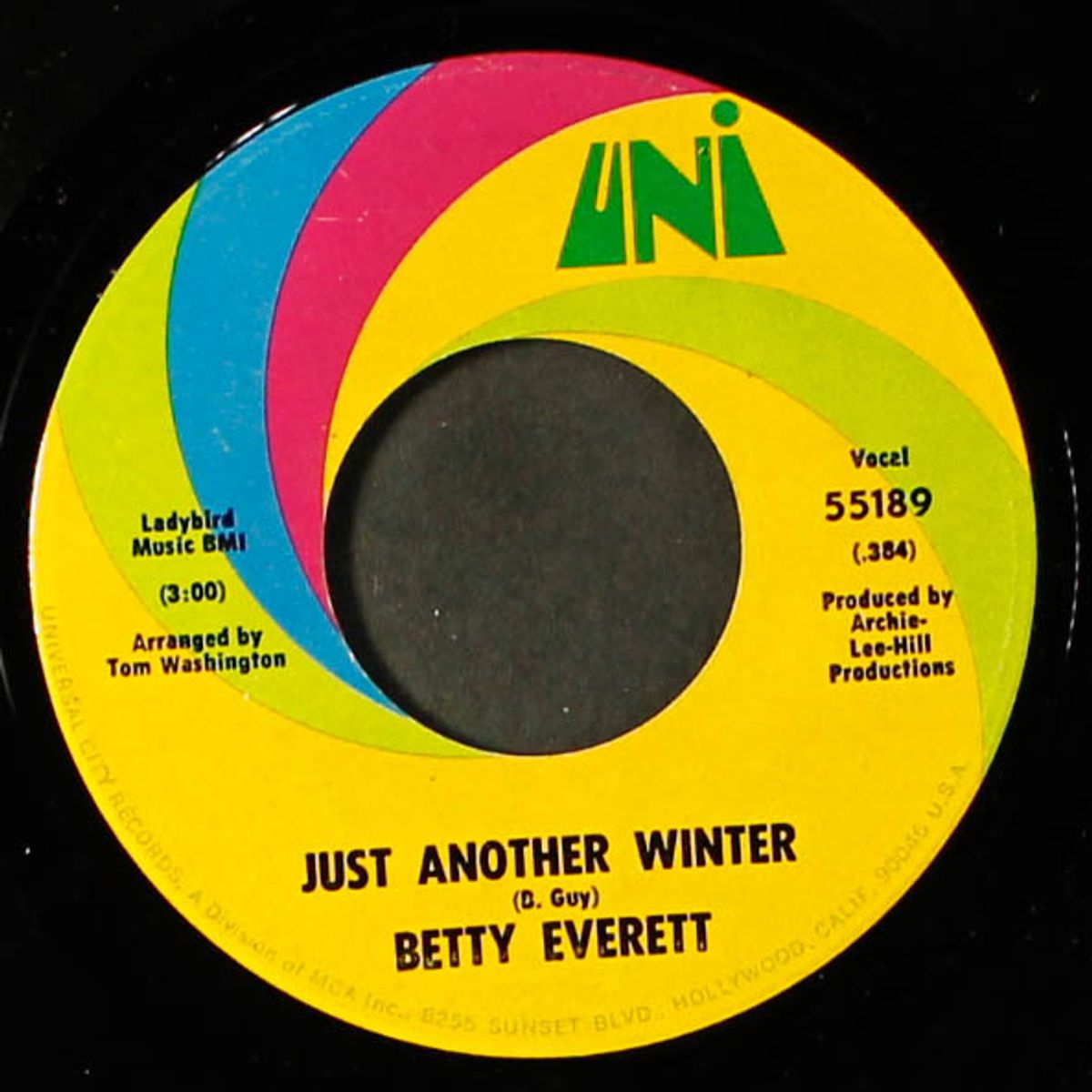 sugar / just another winter by BETTY EVERETT