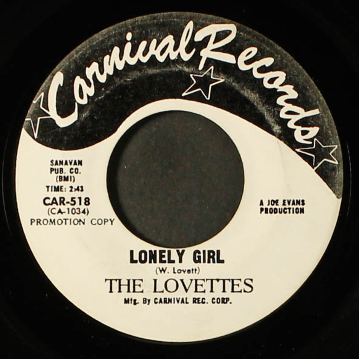 lonely girl / little miss soul by LOVETTES
