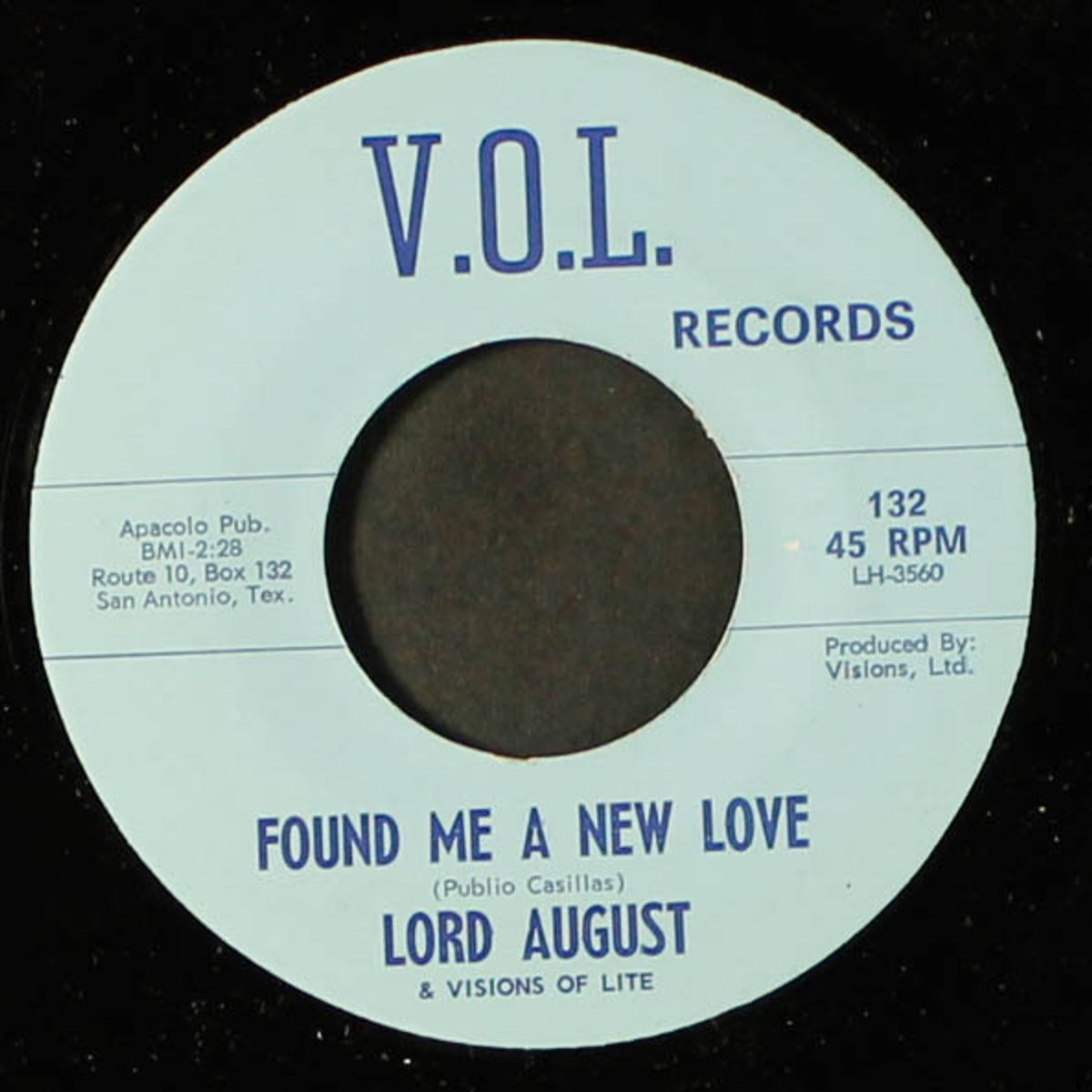 found me a new love / gigilo by LORD AUGUST & VISIONS OF LITE
