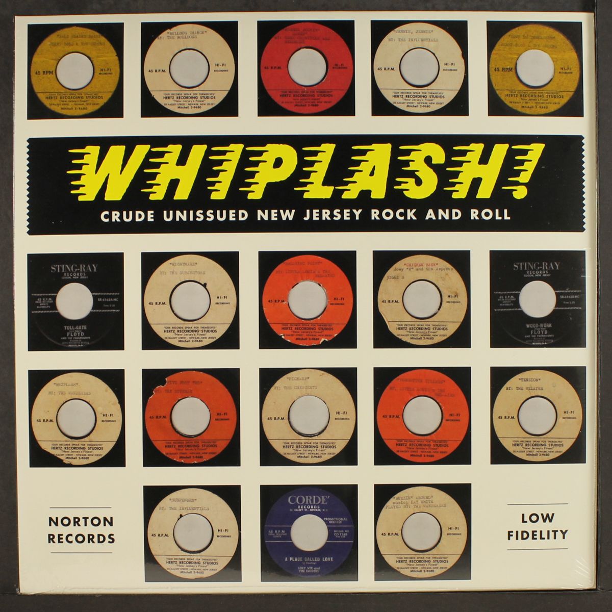whiplash!: crude unissued new jersey rock and roll by VARIOUS