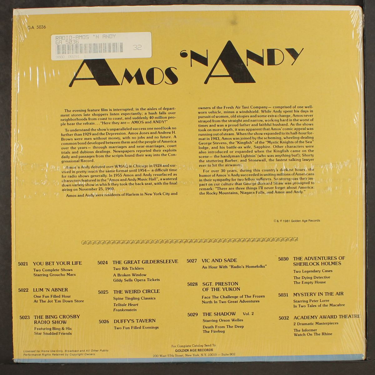 amos 'n andy by AMOS 'N ANDY