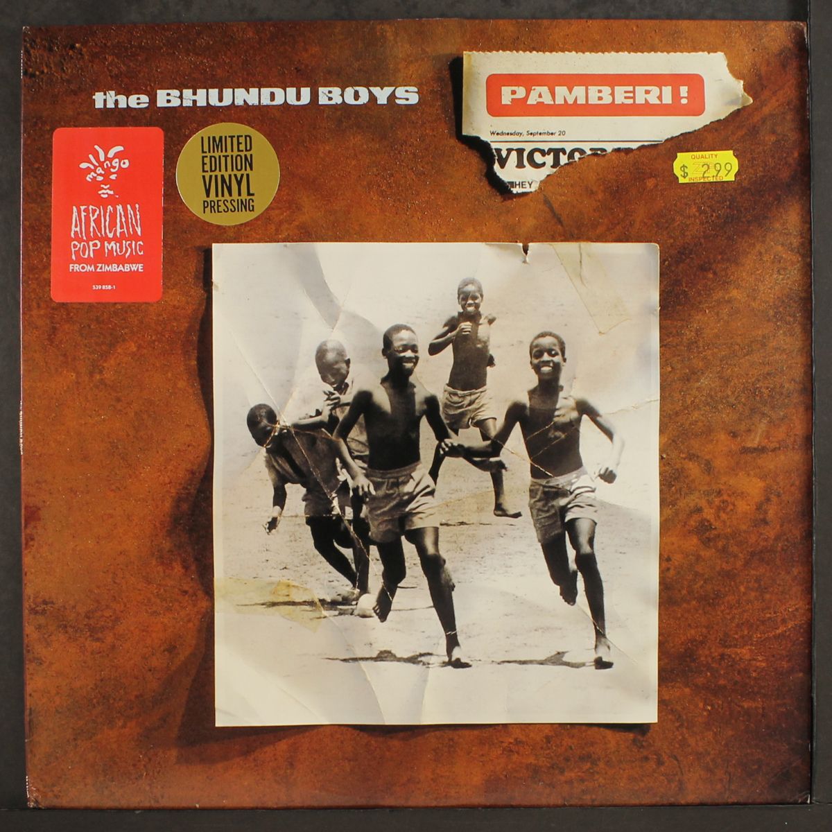 pamberi! by BHUNDU BOYS